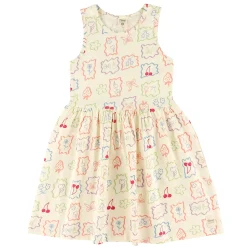 Postcard Dress 2-8y