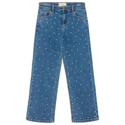 Rhinestones Denim Jeans 7-14