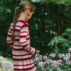 Romance Striped Knit Dress7-14
