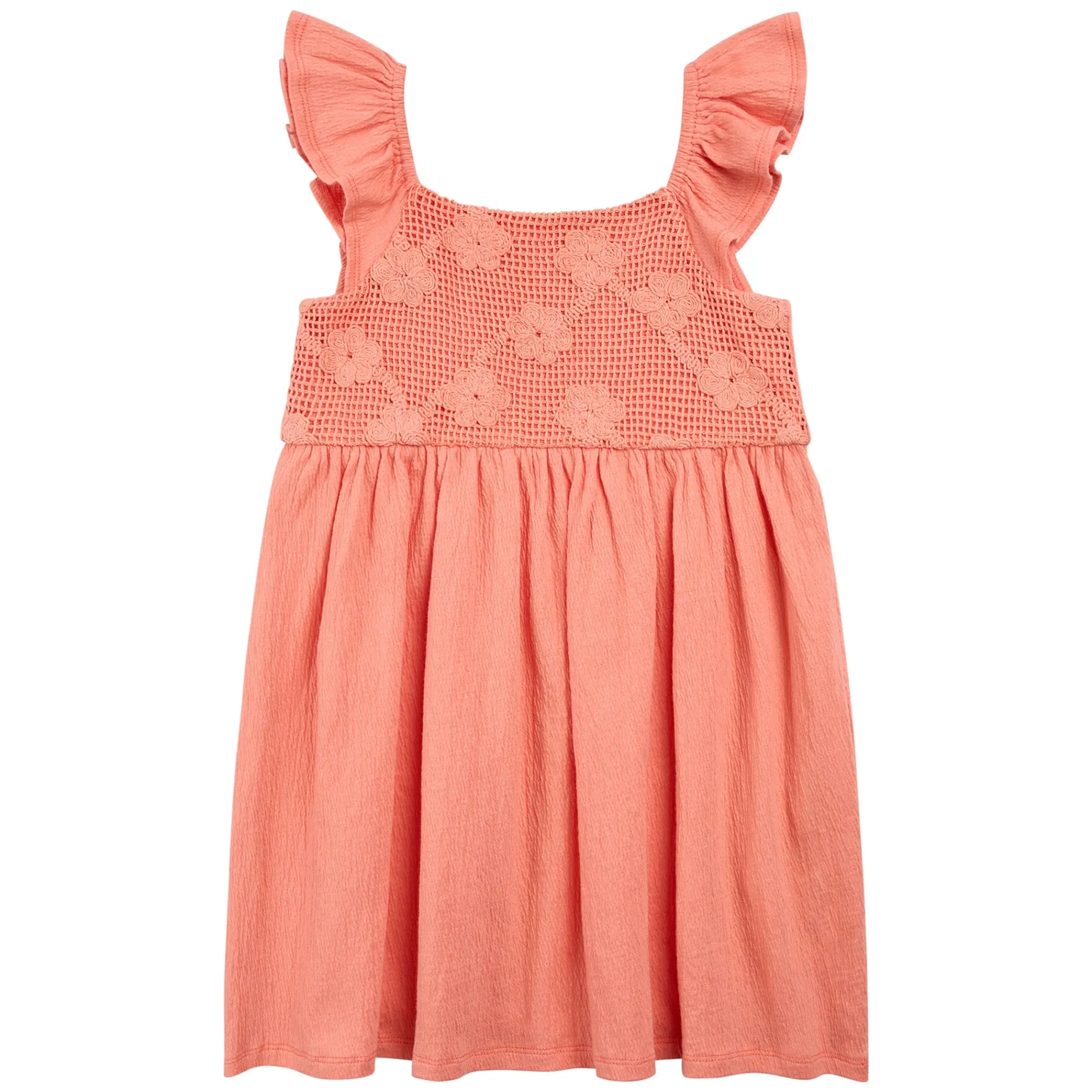 Santa Fe Coral Dress 3-6y