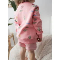 Scallop-hem Sweat Shorts 2-10