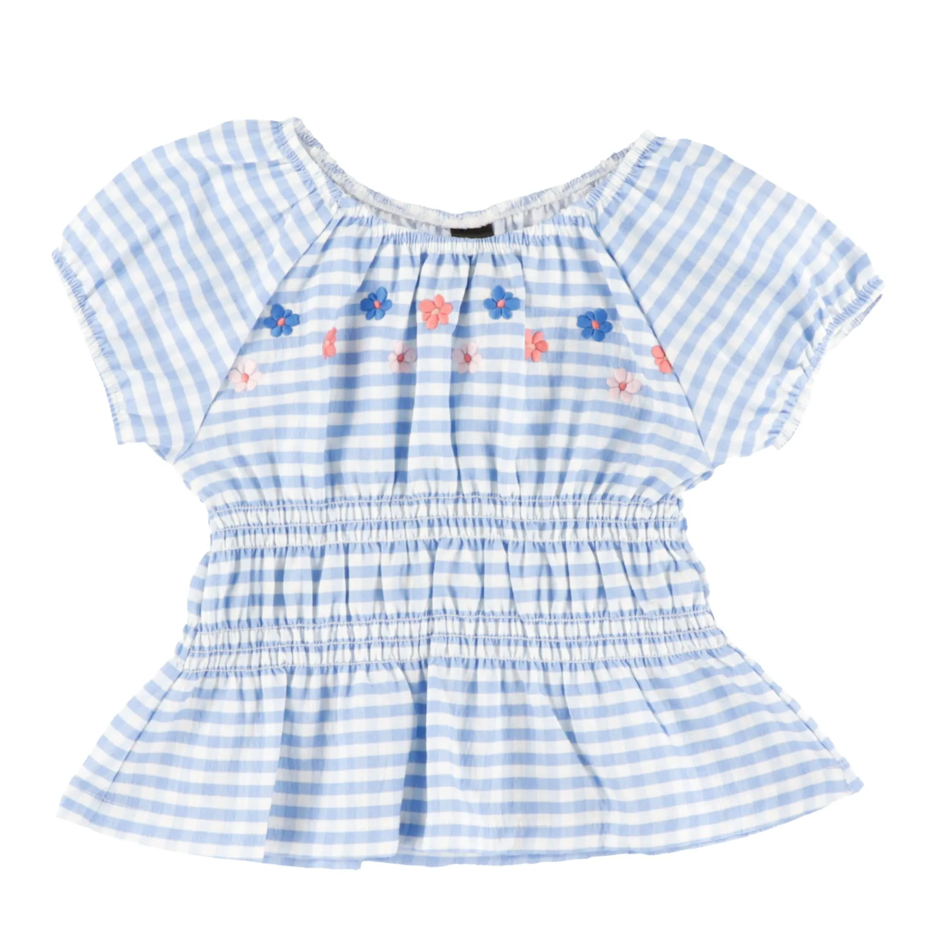 Sea Vichy Blouse 2-12