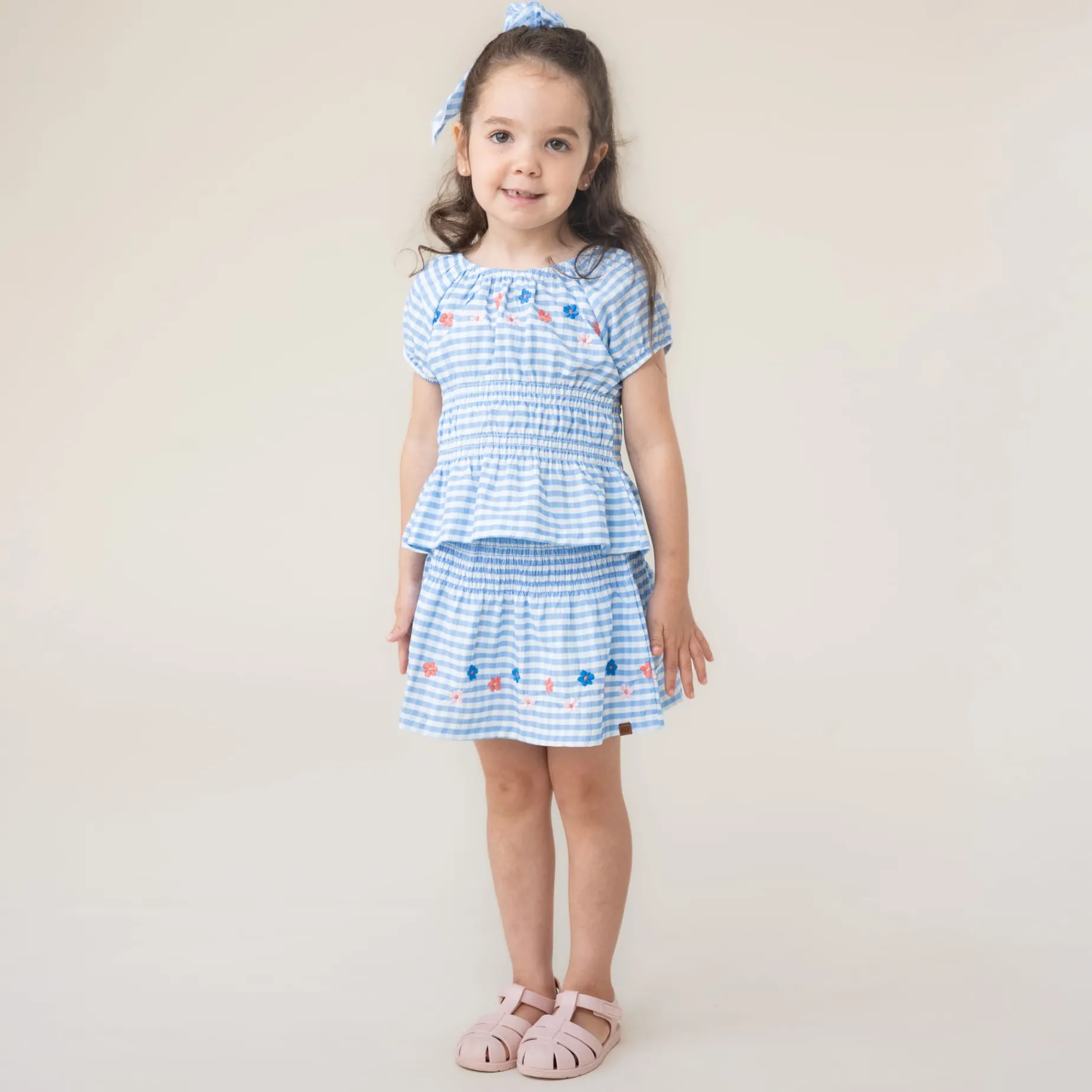 Sea Vichy Blouse 2-12