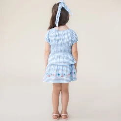 Sea Vichy Blouse 2-12