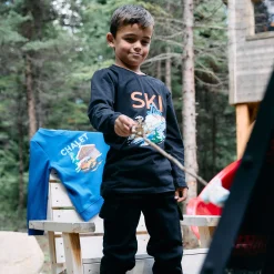Ski Life Long Sleeve T-shirt 2-10 y