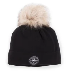 Solid Pompom Beanie 7-14y