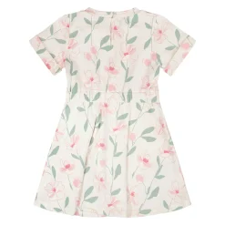 Straw Hat Flowers Dress 7-10