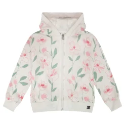 Straw Hat Flowers Hoodie 7-10