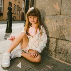 Straw Hat Flowers Short 3-6