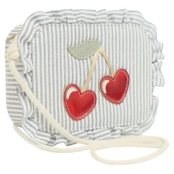 Striped Cherry Bag