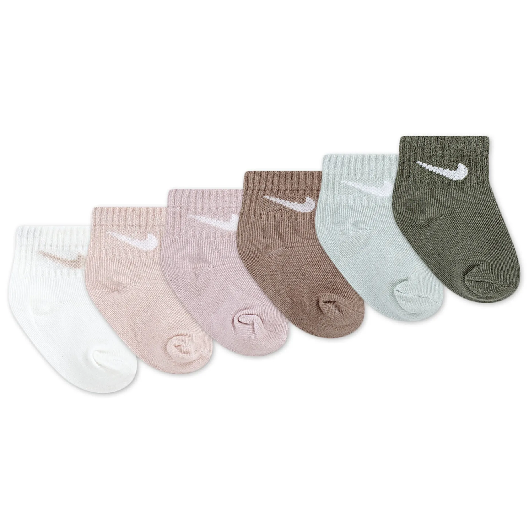 Swoosh Ankle Socks (6) 2-4