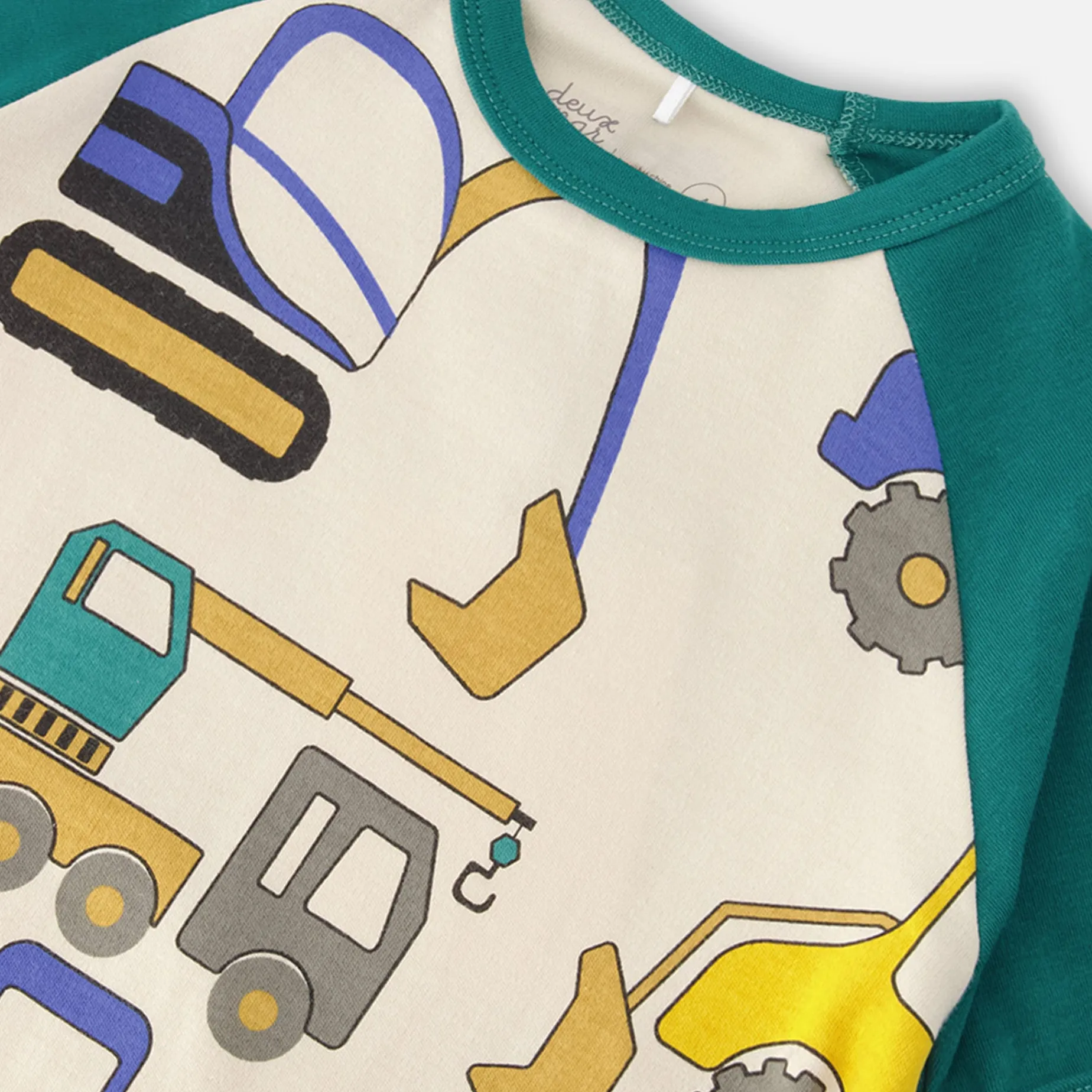 Trucks Pajama Set 7-12