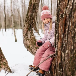 Two-Piece Snowsuit Flowers 2-6 years