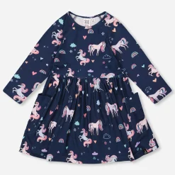 Unicorns Dress 7-10