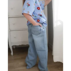 Wide Leg Denim 2-8y